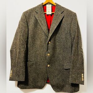 NWT MAGEE 1866 Handwoven Donegal Tweed Blazer XL 50–52 100% New Wool Ireland